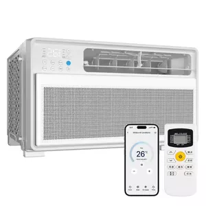 Climatiseur de fen&ecirc;tre &agrave; t&eacute;l&eacute;commande &eacute;conomiseur d'&eacute;nergie de l'inverseur 9000BTU